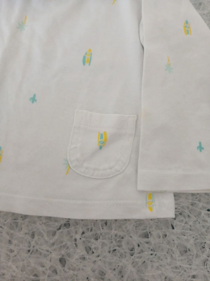 Tee short manches longue 9 mois - photo numéro 5