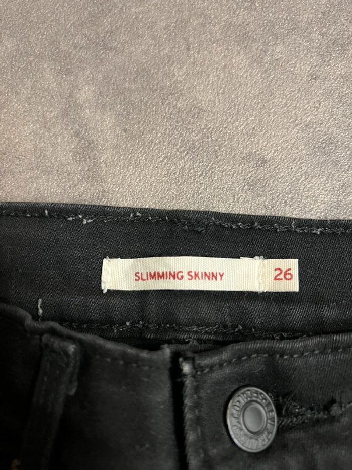 Jean femme levi’s slimming skinny W26 L30 - photo numéro 4