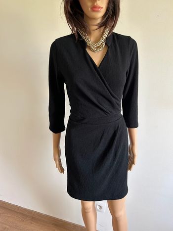 Robe noire neuve avec manches 3/4 Morgan taille 36