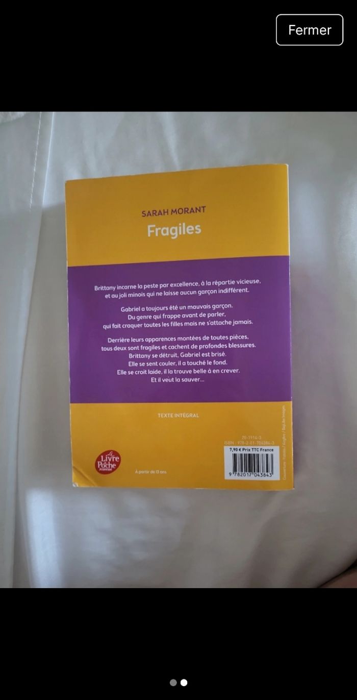livre Fragiles - photo numéro 2
