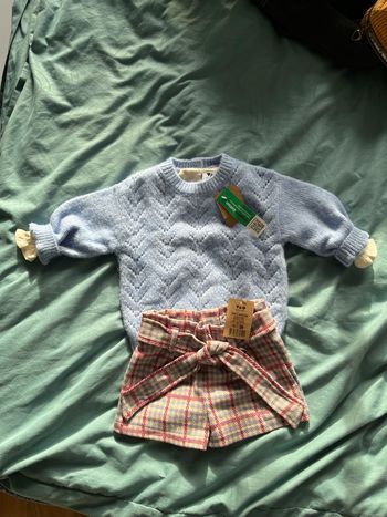 2 ensembles 6 mois fille tape à l’œil