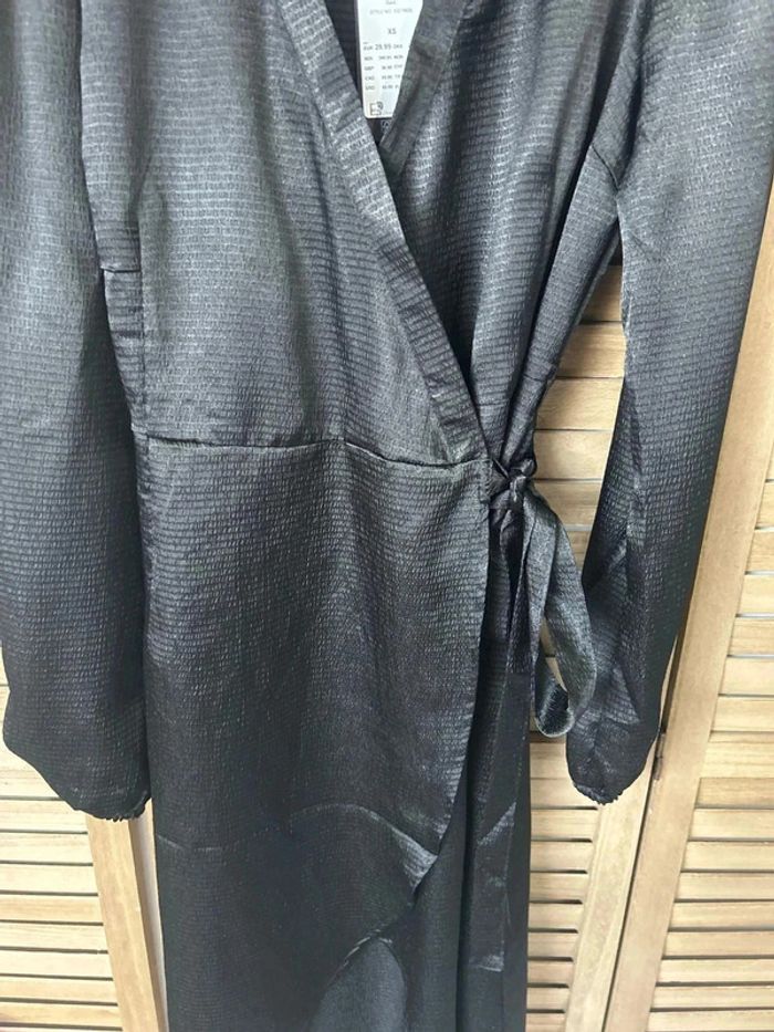 Robe wrap noir Vero moda taille xs - photo numéro 2
