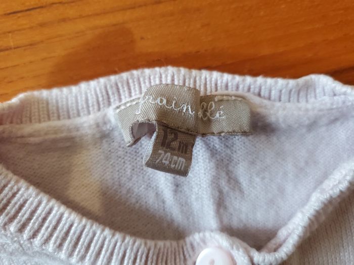 Gilet fin 12mois - photo numéro 3