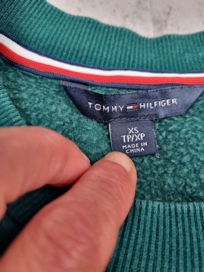 Robe pull Tommy Hilfiger verte XS Femmes - photo numéro 5