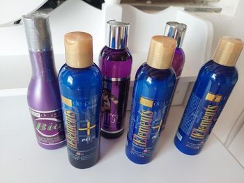 Lot shampooings et après shampooings collection ligne bleu et mauve Jean de Perle bio neufs 🧴
