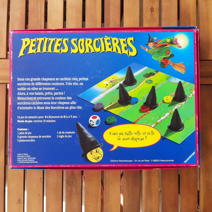 Petites Sorcières Ravensburger – Jeu de parcours années 80/90 - photo numéro 2