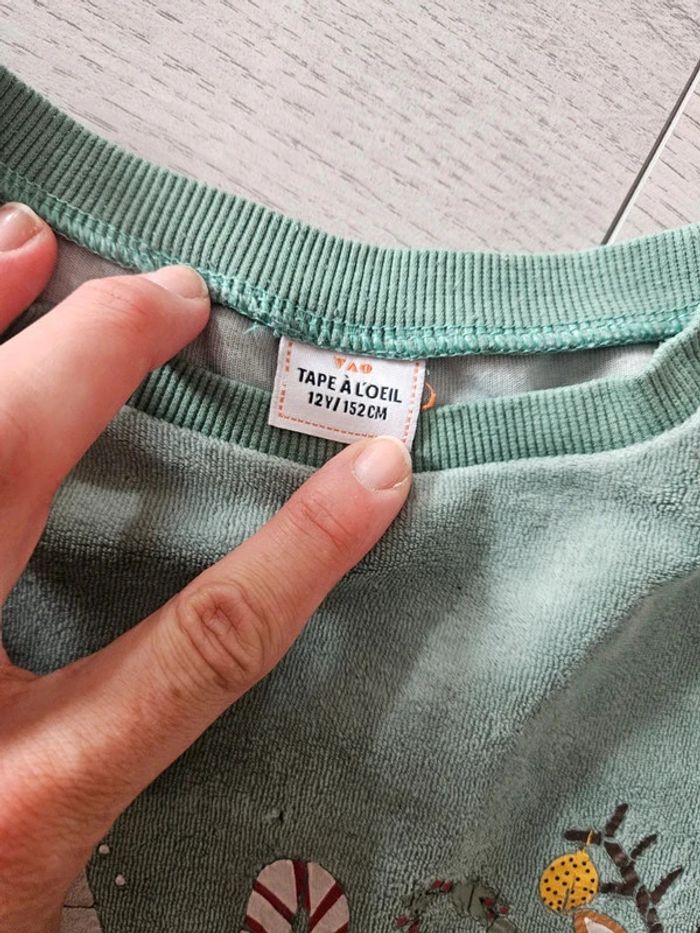 Pyjama 2 pièces tape à l'oeil 12 ans - photo numéro 5