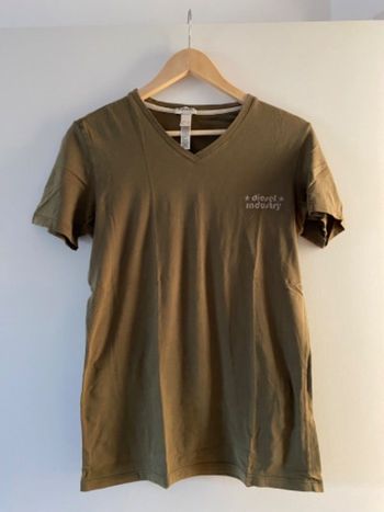 T-shirt manches courtes kaki homme