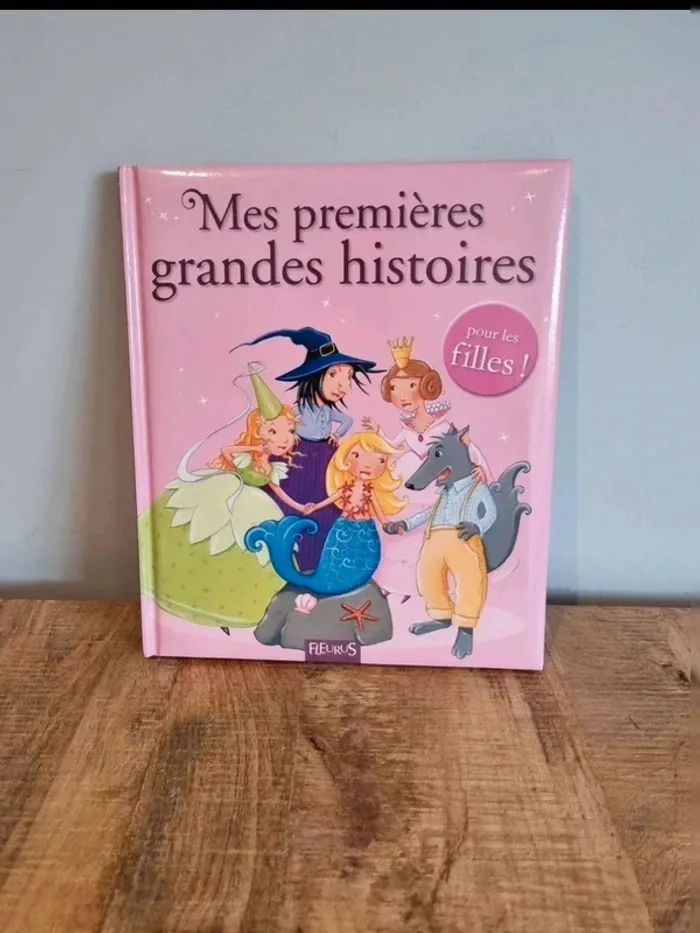 Livre fleurus mes premières grandes histoires pour les filles