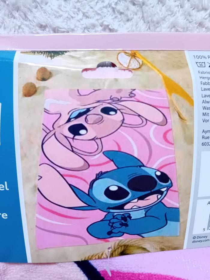 Serviette de bain/plage Disney stitch