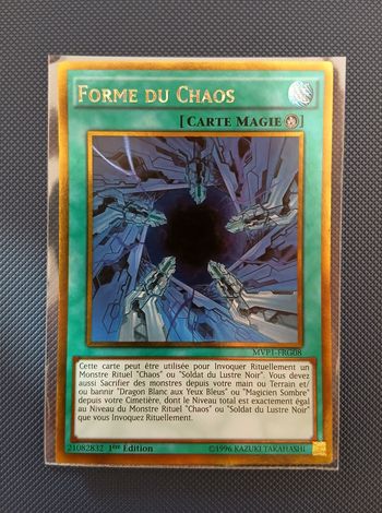 Yu-Gi-Oh ! Forme Du Chaos MVP1-FRG08 GOLD RARE - 1ère Édition FR