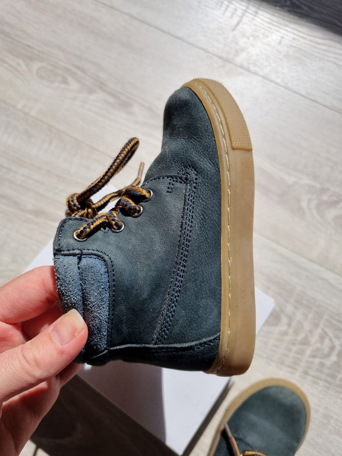 Bottines bleues marine friboo t 24 - photo numéro 8