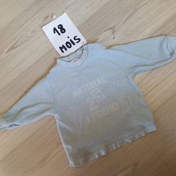 Pull polaire 18mois garçon