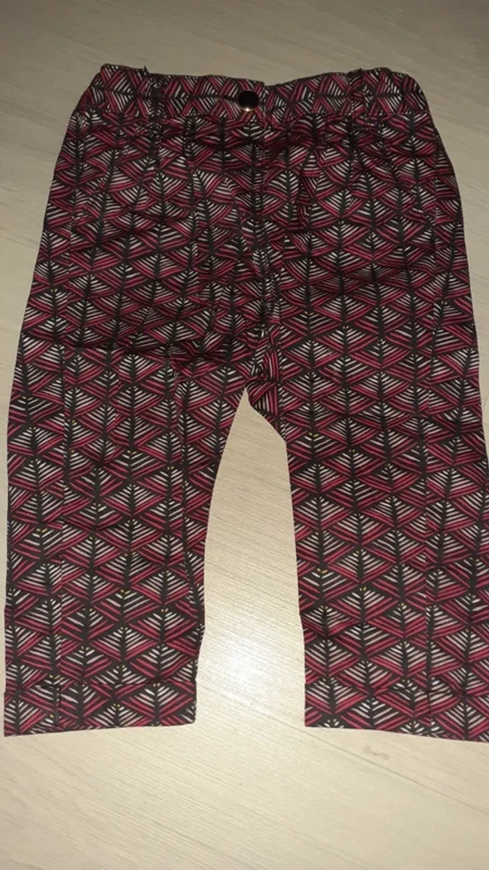 Pantalon à imprimé bazin - photo numéro 7
