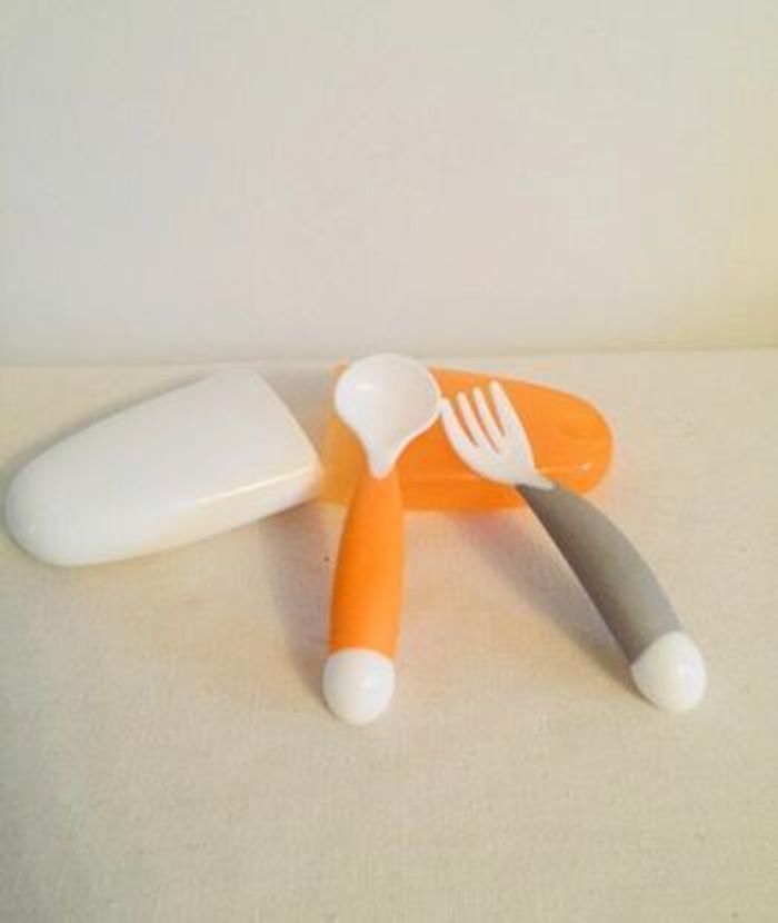 Set couvert de voyage bébé confort avec étui de transport neuf - photo numéro 5