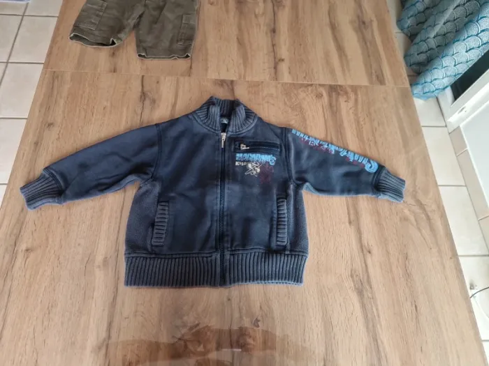 Lot - 2 tee shirt + 2 shorts + 1 veste - 3 ans - photo numéro 3