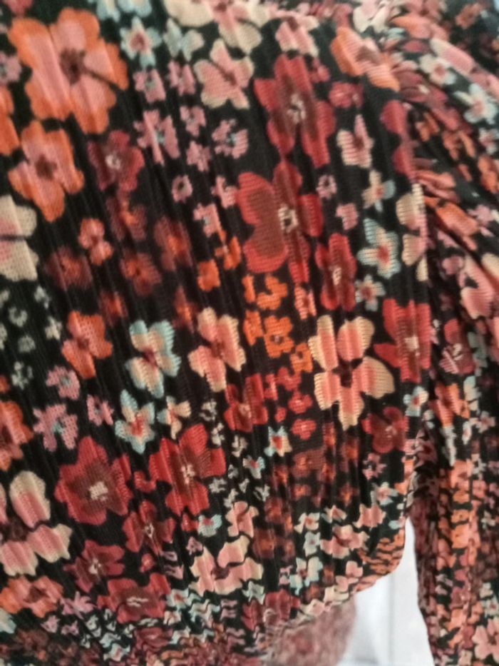 Robe fleurie manches longues - photo numéro 6