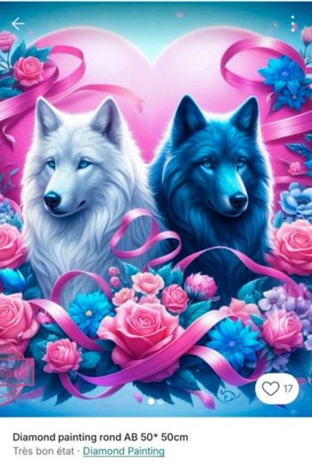 Lot diamond painting