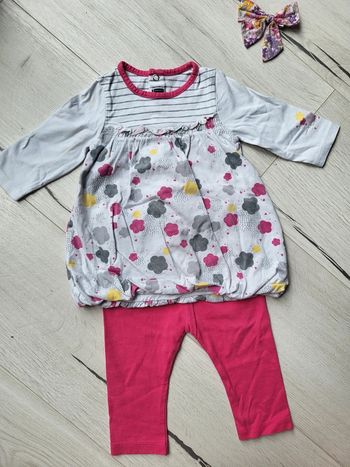 Ensemble fille 3 mois terre de marin.