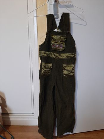 Salopette kaki taille 6 ans 