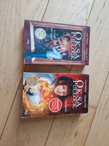 Lot de 2 livres okay pollock