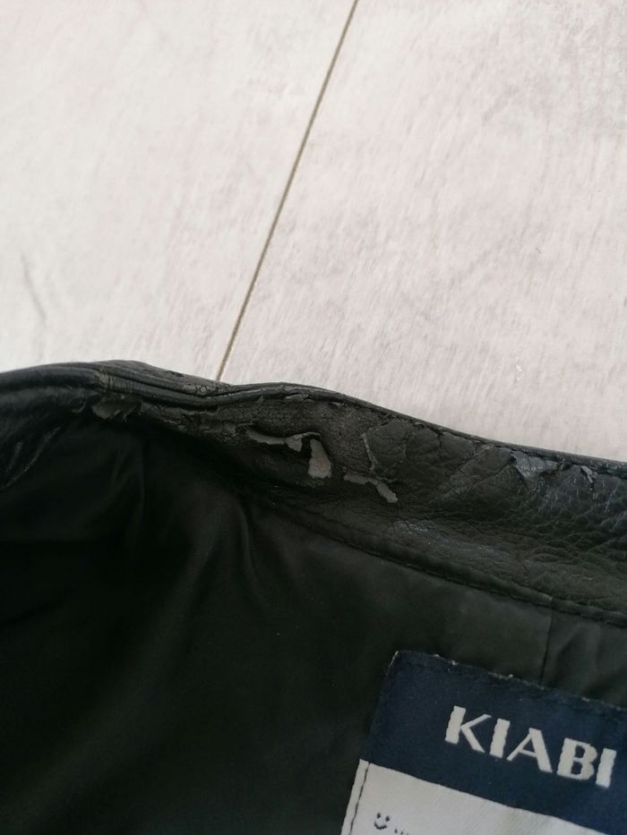 Blouson simili cuir 12 ans - photo numéro 4