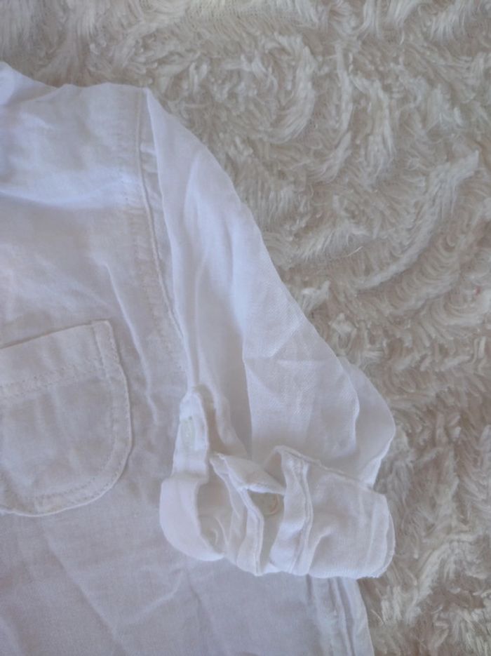 Chemise légère manches longues Garçon 6 mois Kiabi - photo numéro 5