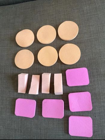 Lot 15 éponges maquillage
