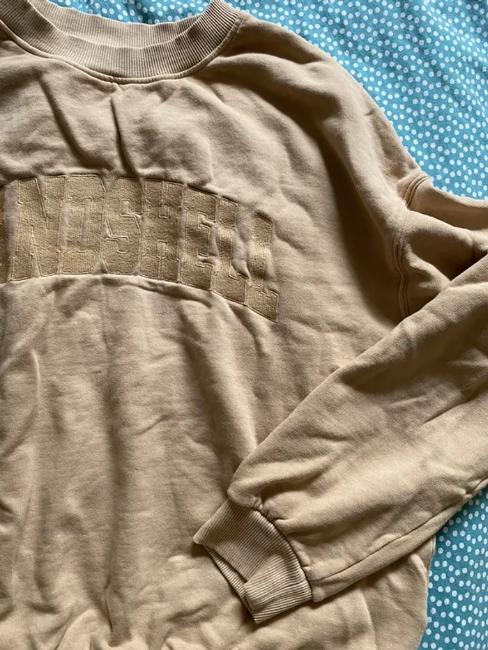 Sweat beige « Sandshell » Kiabi - photo numéro 6