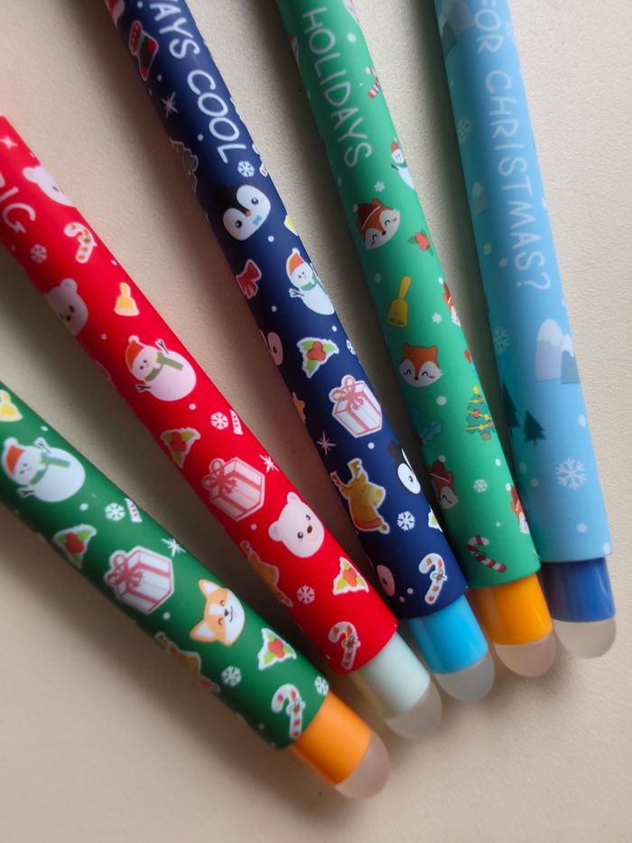 Lot de 5 Stylos Noël 🎅de la collection Edition limitée Noël - photo numéro 6