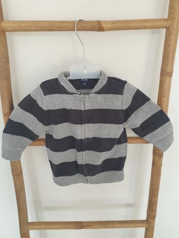 Veste rayure garcon 9 mois Kiabi