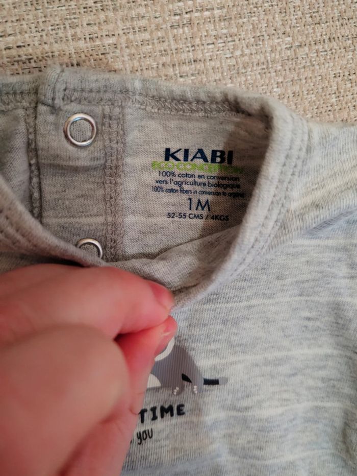 Pyjama coton 1 mois - photo numéro 2