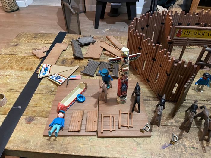 Playmobil vintage western fort union - photo numéro 8