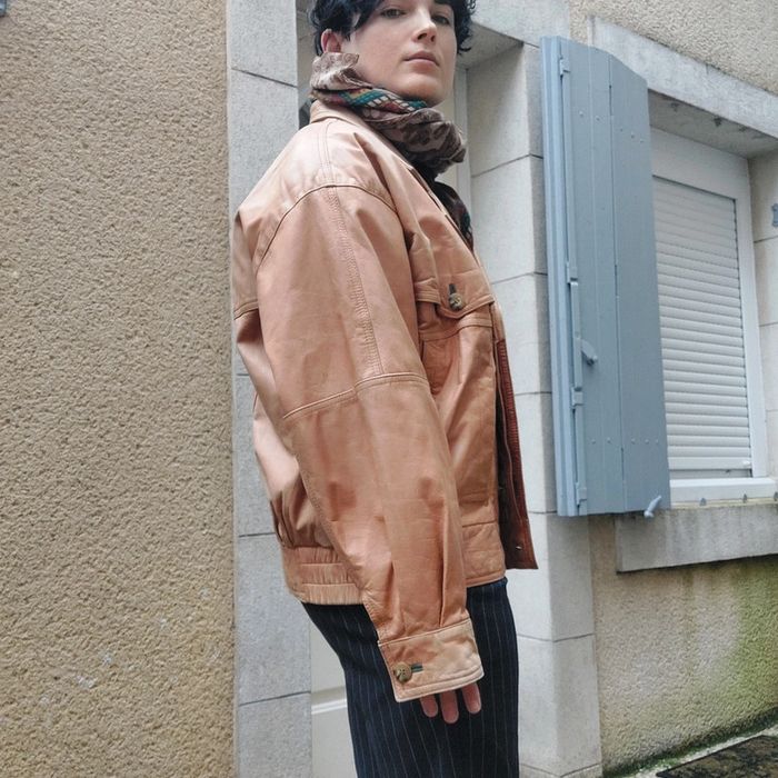 Magnifique veste en cuir pour L/XL - photo numéro 4