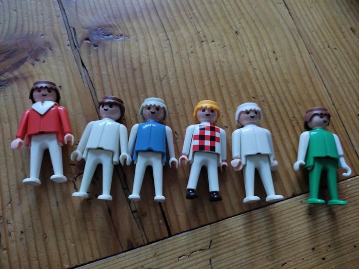 🌺Lot de 6 playmobil vintage 1974🌺