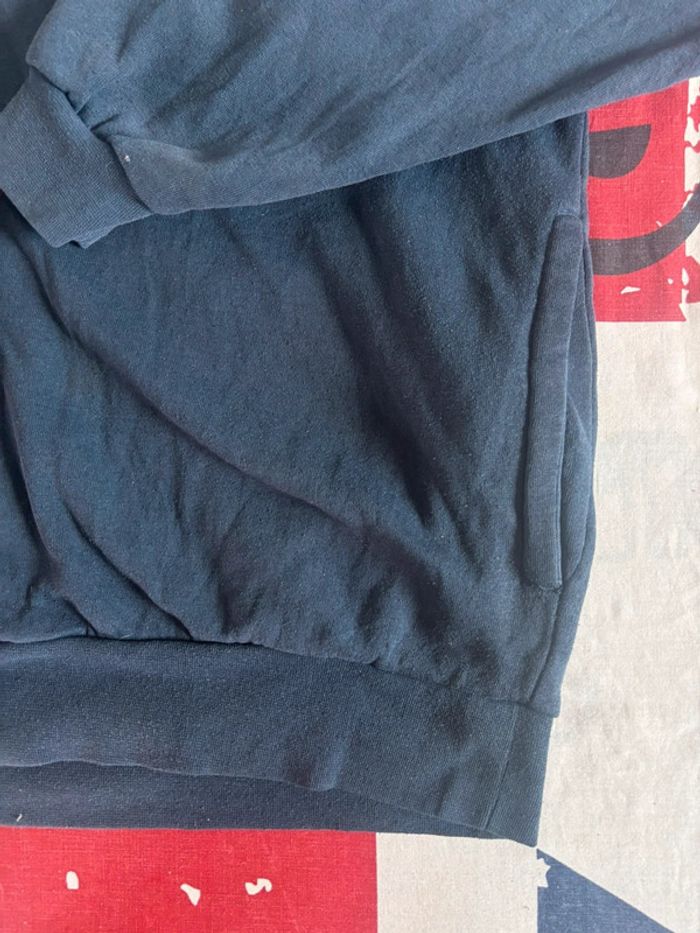 Veste manche longue bleu marine à rayure blanche et rouge Umbro xl - photo numéro 8
