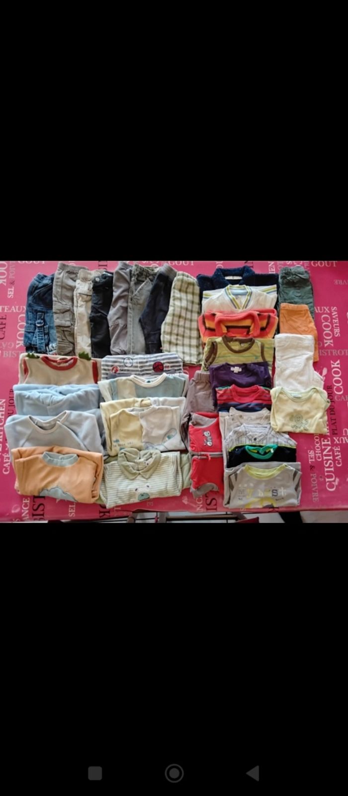 Vêtements  6  mois  garçon