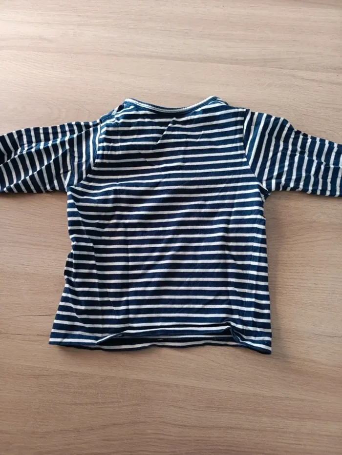 Tee-shirt manches longues 18mois - photo numéro 3