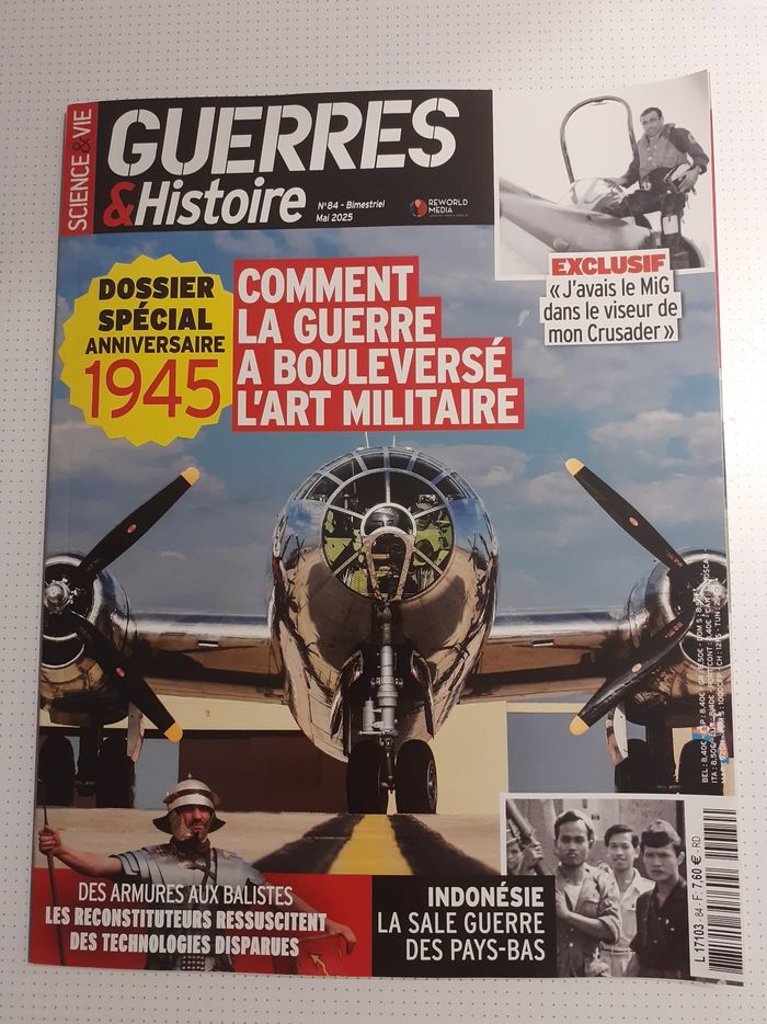 Magazine Guerres et Histoire n°84 Mai 2025 - Dossier spécial anniversaire 1945