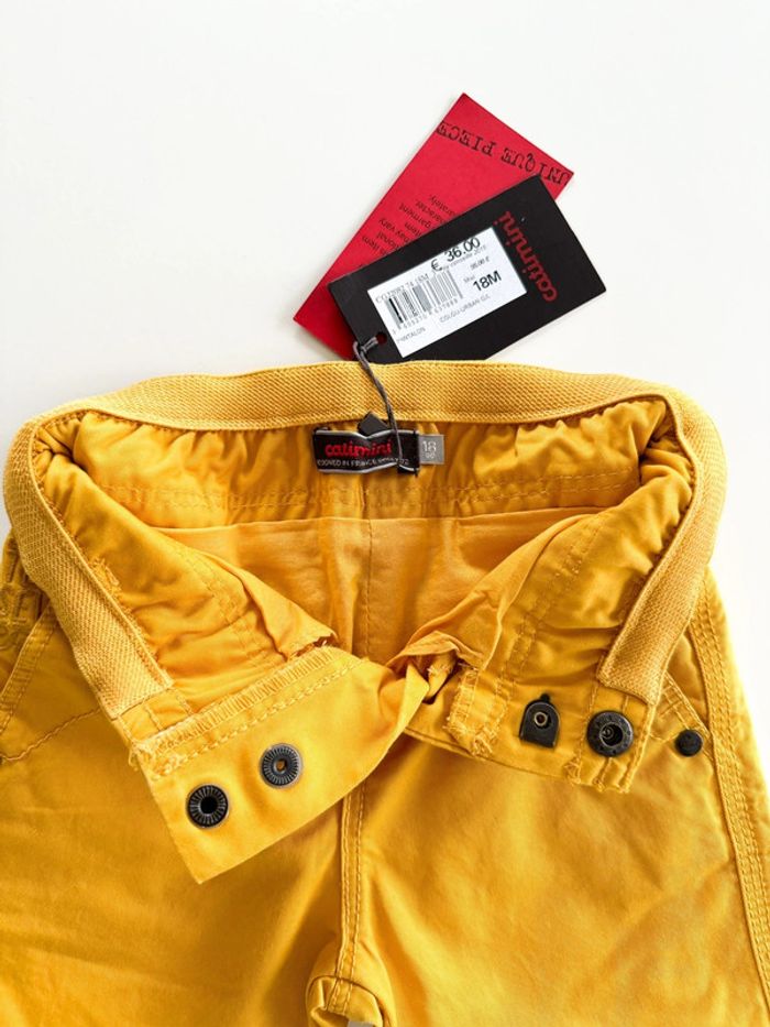 Pantalon couleur miel catimini Taille 18 mois - photo numéro 2