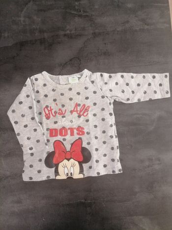 T shirt Minnie 6 mois
