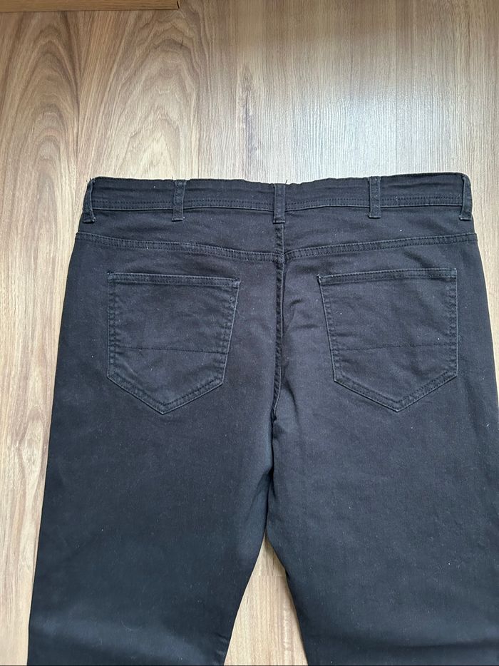 Jean noir uni Straight Homme Denim Co Tailles 44-46 - photo numéro 7