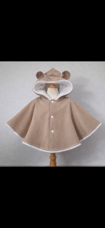 Poncho caramel 