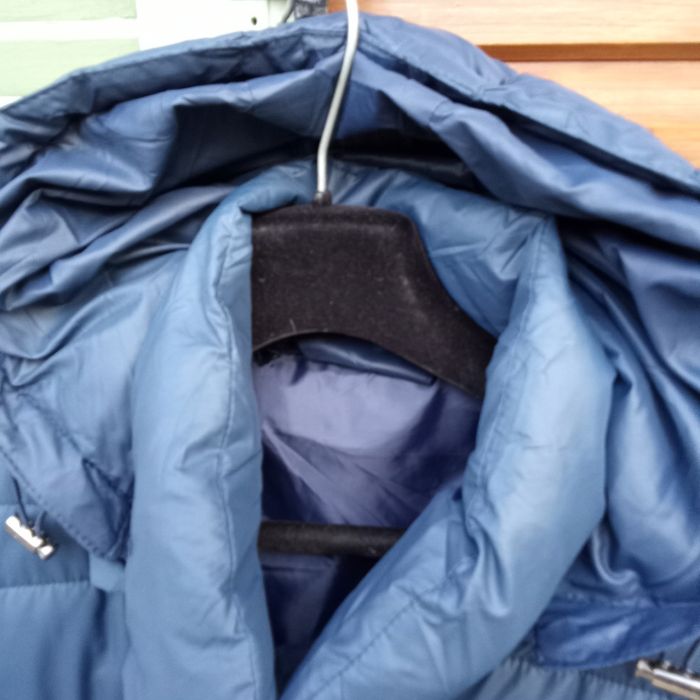 Doudoune bleu-marine longue. - photo numéro 6