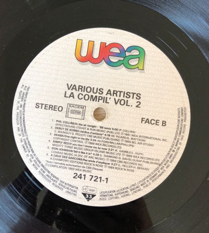 Vinyle 33 tours INCOMPLET-La compil' 24 hits enchainés - photo numéro 5