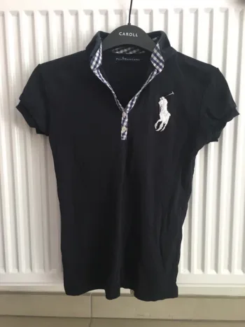 Polo bleu marine Ralph Lauren taille S