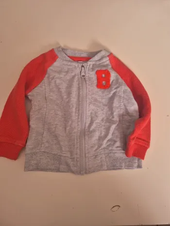 Gilet zippé 12 mois