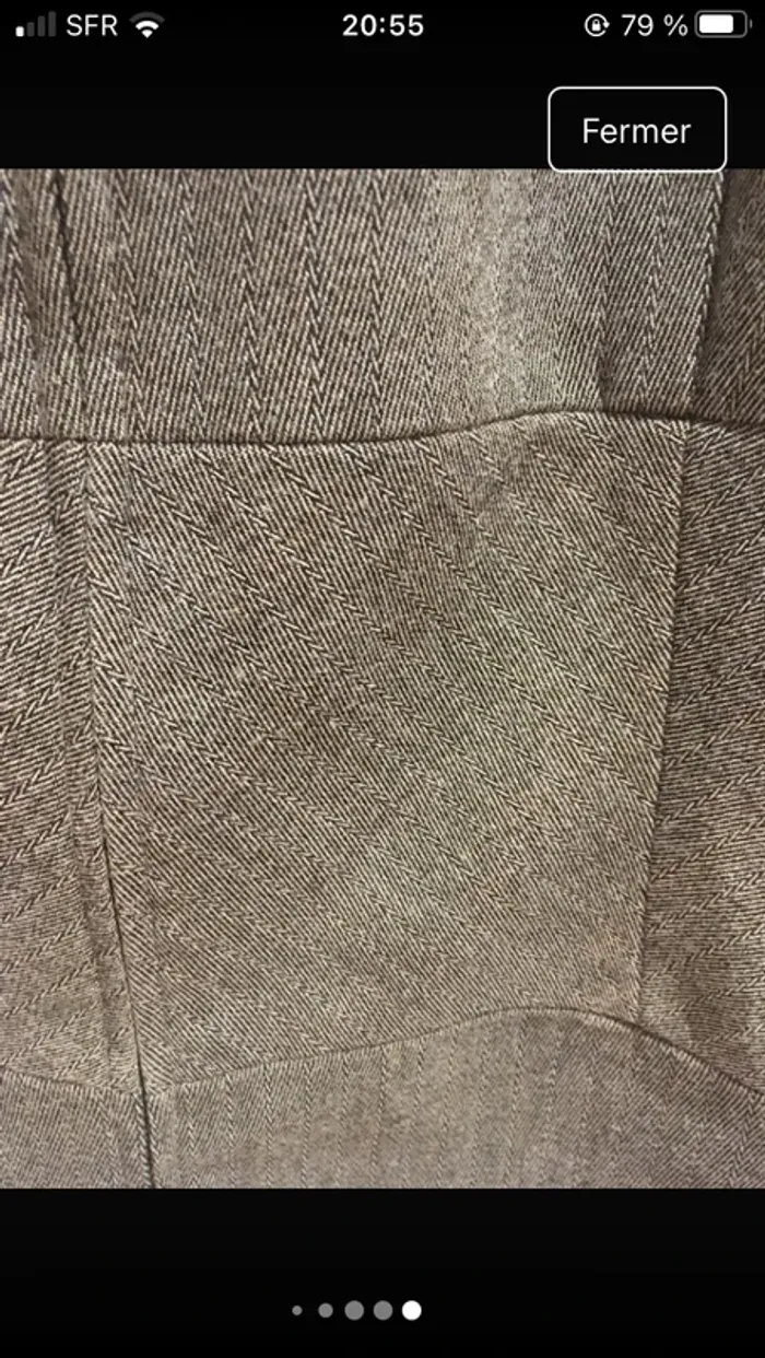 Superbe blazer tout doublé moderne et sophistiqué de chez Jacqueline Riu en 42 excellent état - photo numéro 13