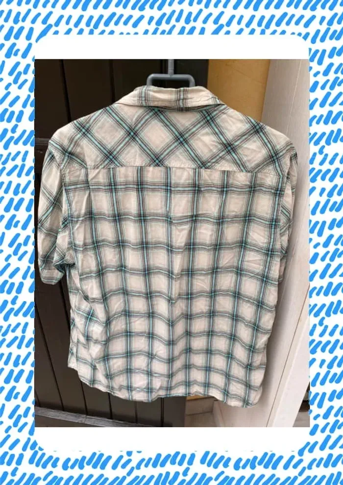 Chemise à carreaux OWK - photo numéro 3