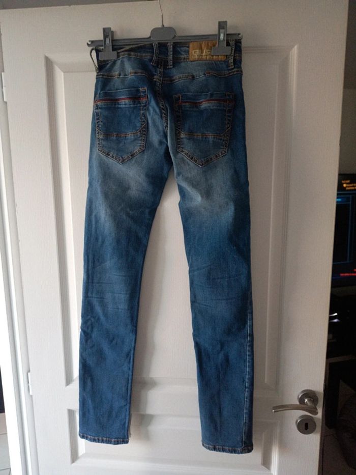 Jeans Guru taille 42 coloris bleu - photo numéro 9